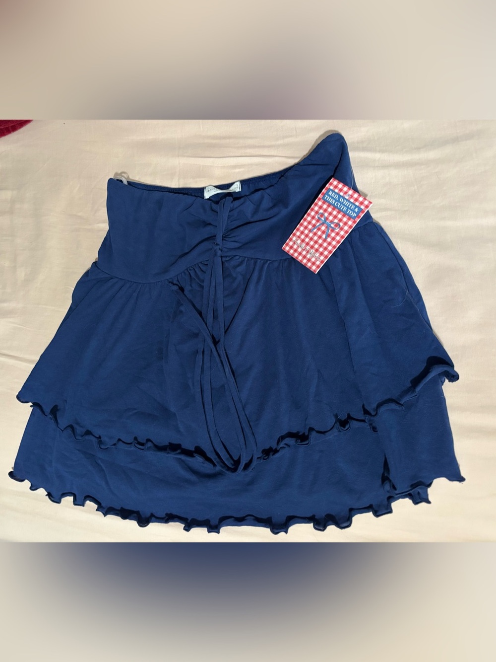 Navy Blue Sleeveless Top